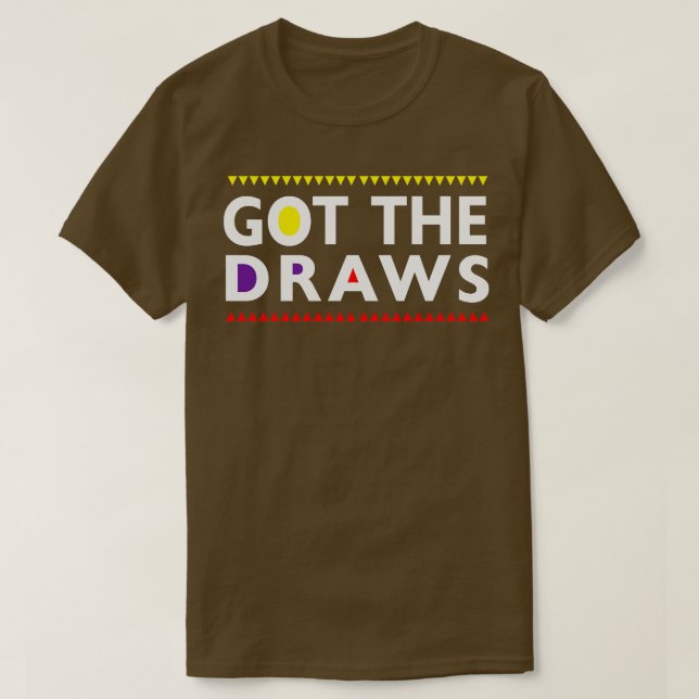 Tasche Gezeichnet T-Shirt (Design vorne)