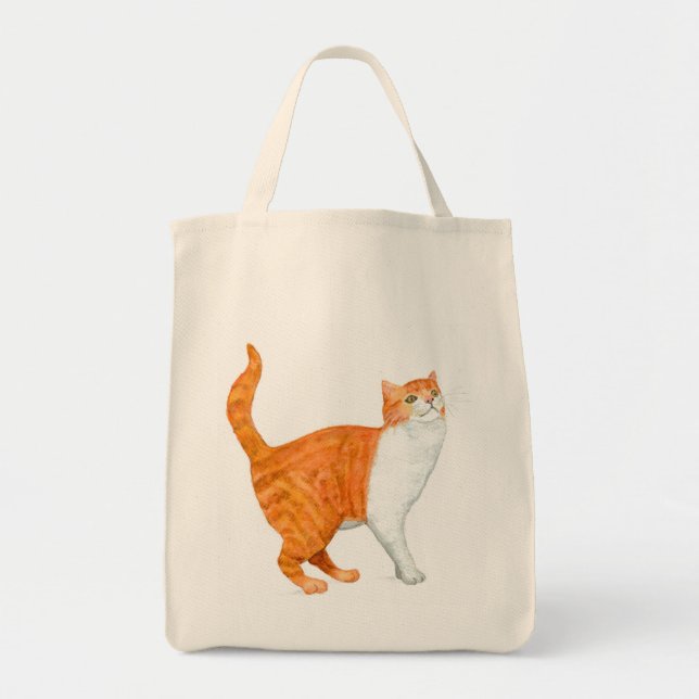 Tasche "Ginger Cat" (Vorne)