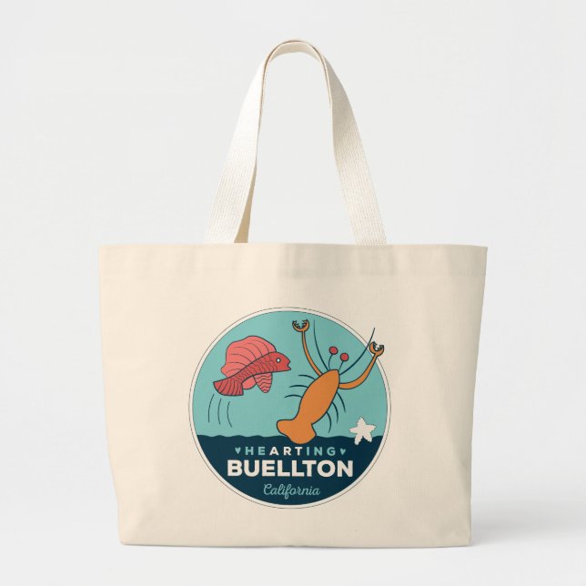 Tasche - Goldie Fish - Buellton.Art (Vorne)