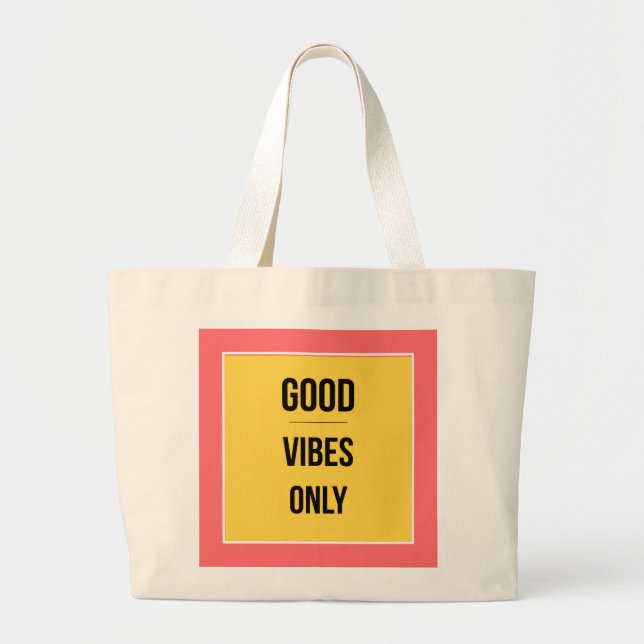 Tasche 'Good Vibes Only' — 90er Retro Maximalist  (Vorne)