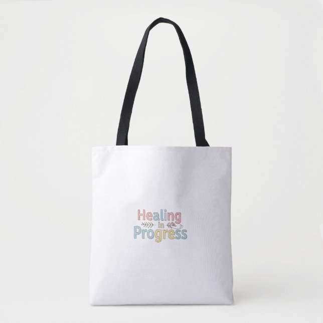 Tasche 'Heilung in Gange' | Sanfte Selbstfürsorge  (Vorderseite)