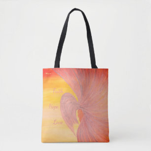Tasche - "hoffnungsvoll" durch alle Freude-Kunst