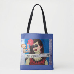 Tasche I Wunsch war ich so dünn, wie ich war