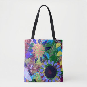 Tasche in Abstrakten Blume Design