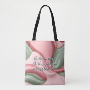 Tasche in stilvollem abstraktem Grafikdesign