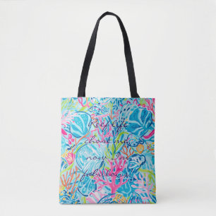 Tasche in stilvoller Grafik