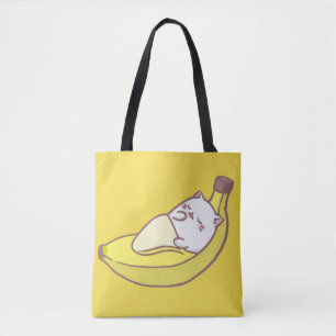 Tasche Katze Banane