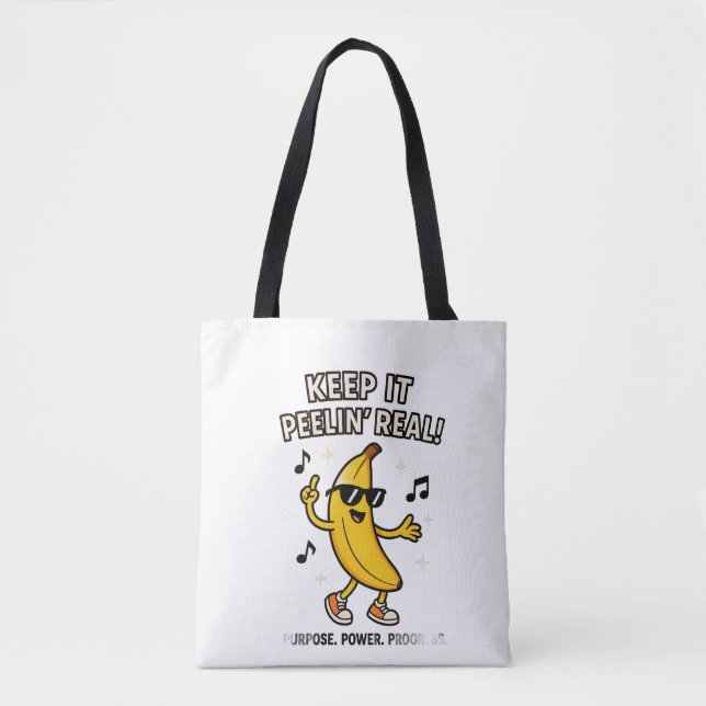 Tasche 'Keep It Real' (Vorderseite)