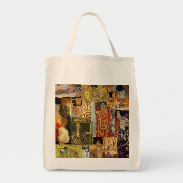 Tasche Klimt Collage 2 (Vorne)