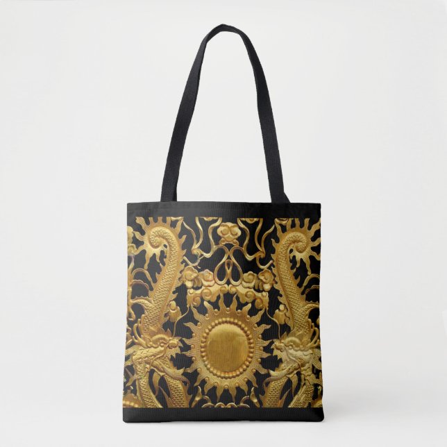 Tasche Lebensmittelgeschäft Tasche Black Gold Sun  (Vorderseite)