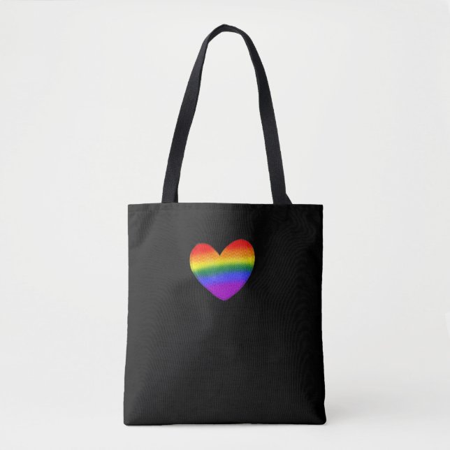 Tasche LGBT HERZ (Vorderseite)