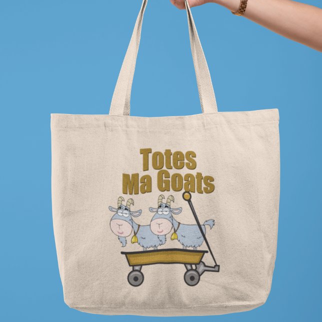 Tasche Ma Goats Funny Tote Bag (Von Creator hochgeladen)