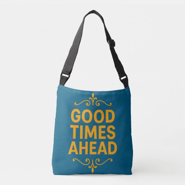 Tasche mit Allover-Druck, Umhängetasche (Vorderseite)