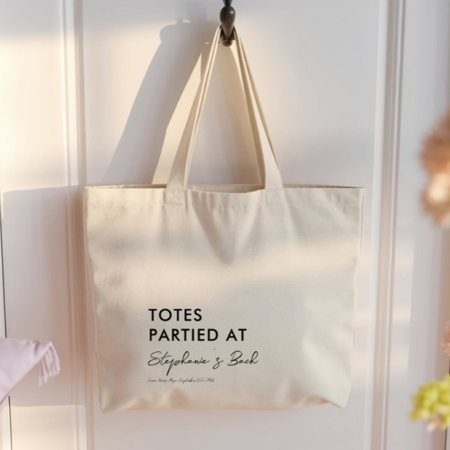 Tasche mit Bachelorette Wochenende Tote Tasche (Von Creator hochgeladen)