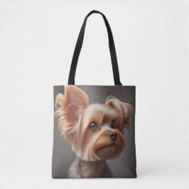 Tasche mit Bild eines kleinen Hundes