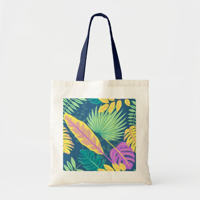 Tasche mit blauen Griffen. (Vorne)