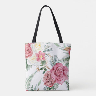Tasche mit Blumenmuster