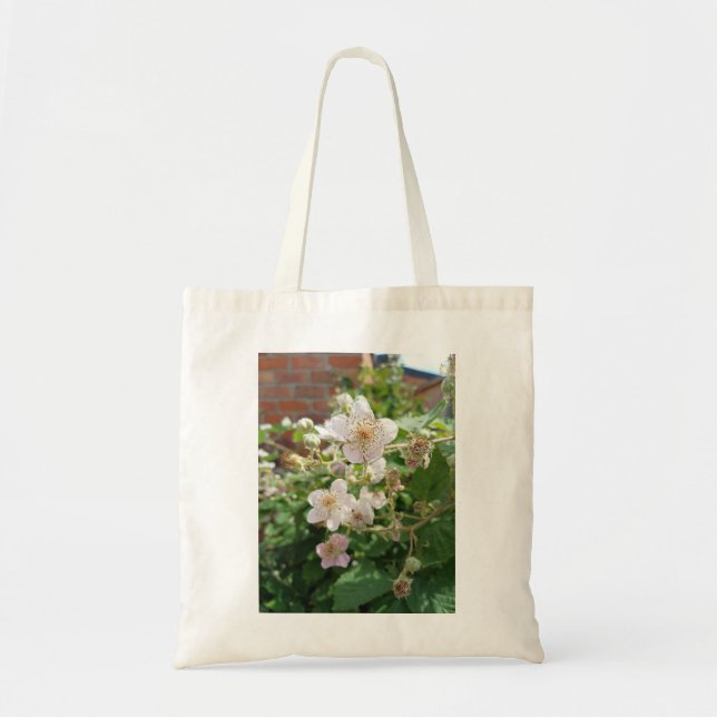 Tasche mit Brombeerblüte (Vorne)