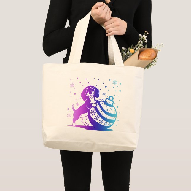 Tasche mit Dackel-Motiv (Vorderseite (Produkt))