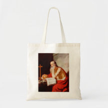 Tasche mit dem Kirchenlehrer Hieronymus