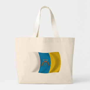 Tasche mit der Flagge der Kanarischen Inseln