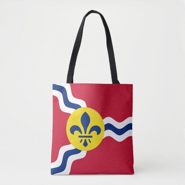 Tasche mit der Flagge von St. Louis, Missouri (Vorderseite)