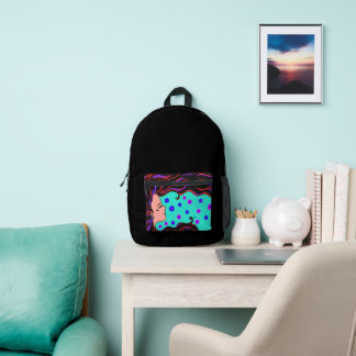 Tasche mit Druckschnitt