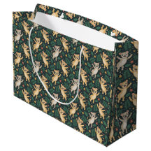 Tasche mit einem spielerischen Muster