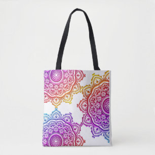 Tasche mit farbenfroher Mandala