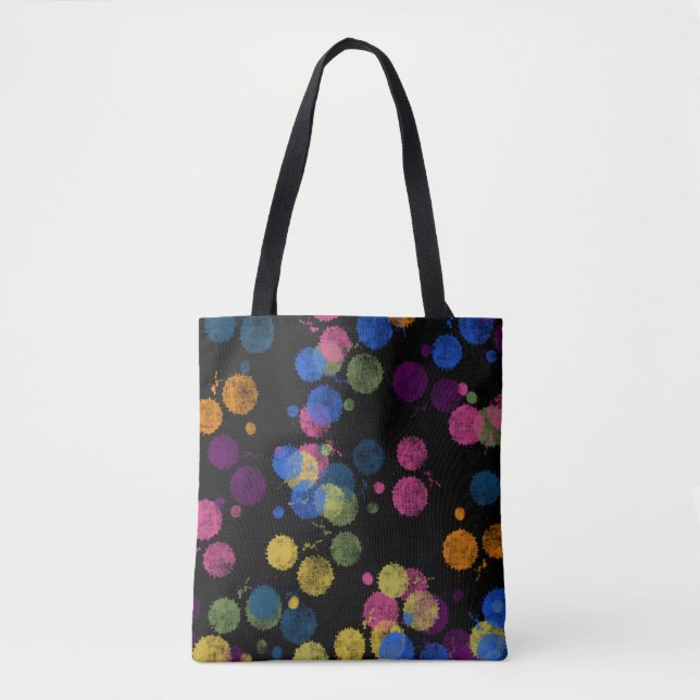 Tasche mit Farbflecken (Vorderseite)