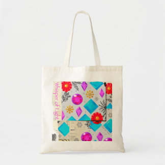 Tasche mit Farbjuwel-Muster „Flüstern des Lichts“