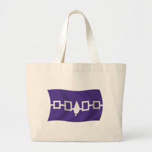 Tasche mit Flagge der Irokesen-Konföderation