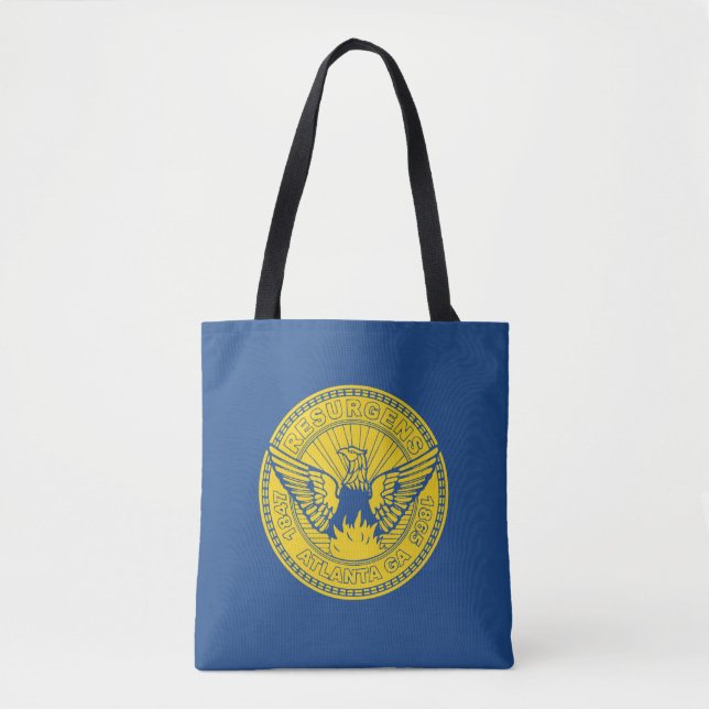 Tasche mit Flagge von Atlanta, Georgia (Vorderseite)