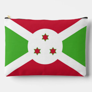 Tasche mit Flagge von Burundi, bedruckt und genäht