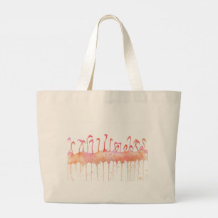 Tasche mit Flamingos
