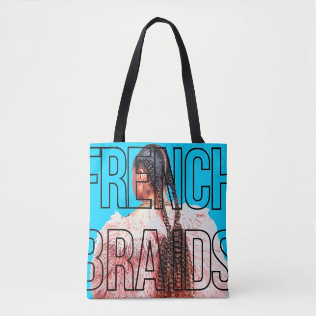 Tasche mit französischen Zöpfen. (Vorderseite)