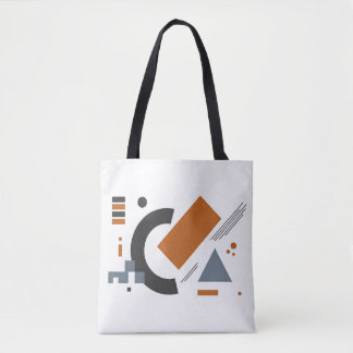 Tasche mit geometrischem Design für einen lässigen