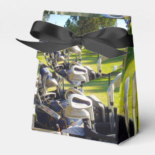 Tasche mit Golf Clubs, Geschenkbox Geschenkschachtel