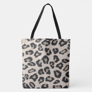 Tasche mit großen Leopardruckfarben
