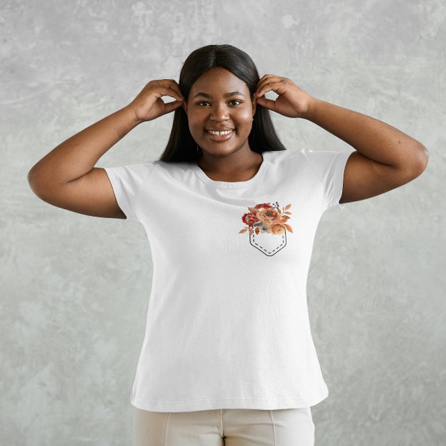 Tasche mit Herbst-Blume T-Shirt (Von Creator hochgeladen)