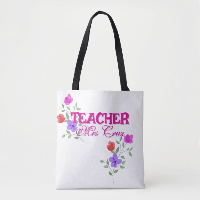 Tasche mit Individuelle Name (Vorderseite)