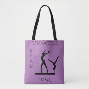 Tasche mit individuelle Name für Gymnastik.