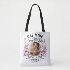 Tasche mit individuellem Foto für Katzenmütter im