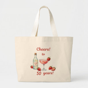 Tasche mit individuellem Jahr und Alter Strawberry