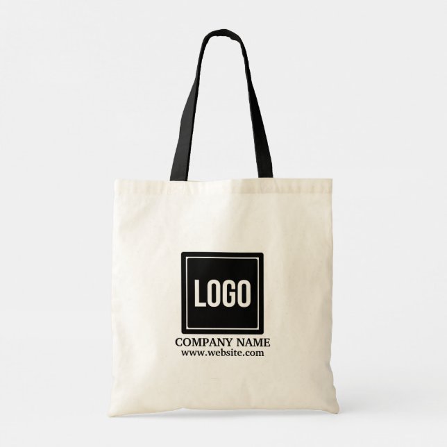 Tasche mit individuellem Logo/Text (Rückseite)