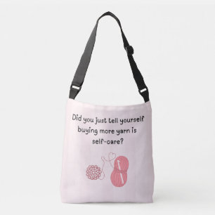 Tasche mit individuellem Namen „Garn ist Selbstfür