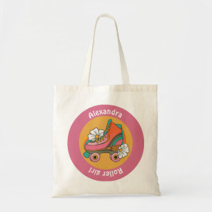 Tasche mit individuellem Namen Roller Skate Mädche