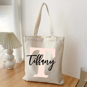 Tasche mit individuellem Namen und Initialen für F