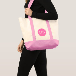 Tasche mit individuellen Anfangsbuchstaben Jumbo