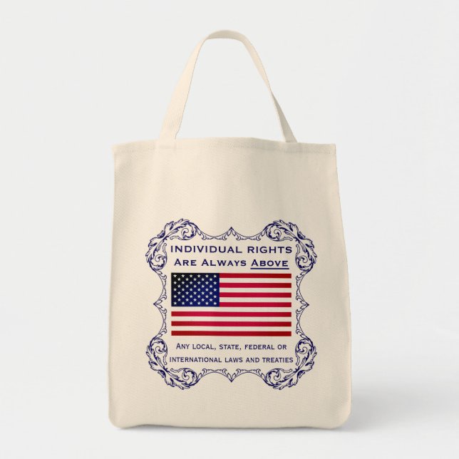 Tasche mit individuellen Rechten (Vorne)
